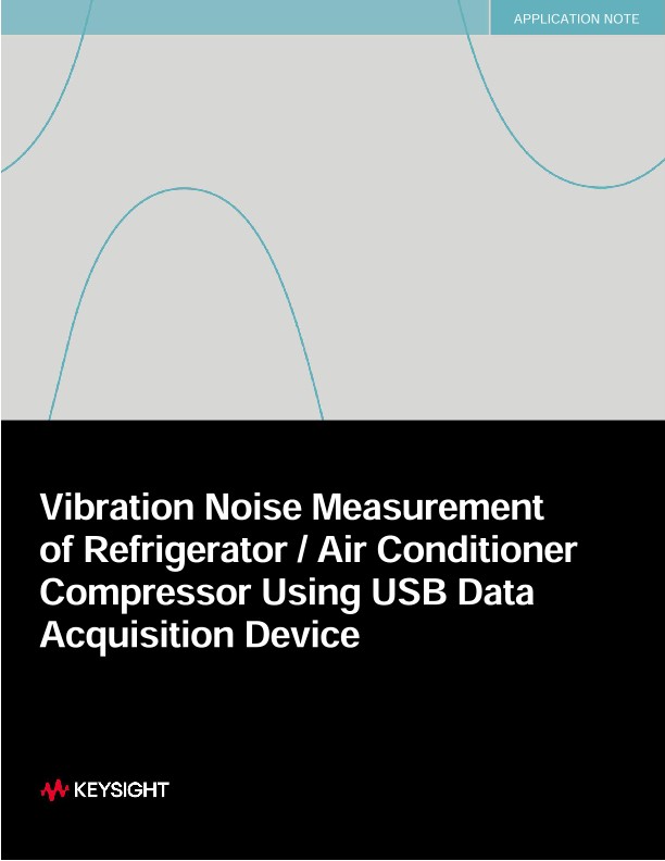 Vibration Noise Measurement of Refrigerator / Air Conditioner
